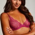 Isabelle Non-Padded Underwired Bra, Pink