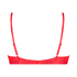 Honey Non-Padded Underwired Bra, Red