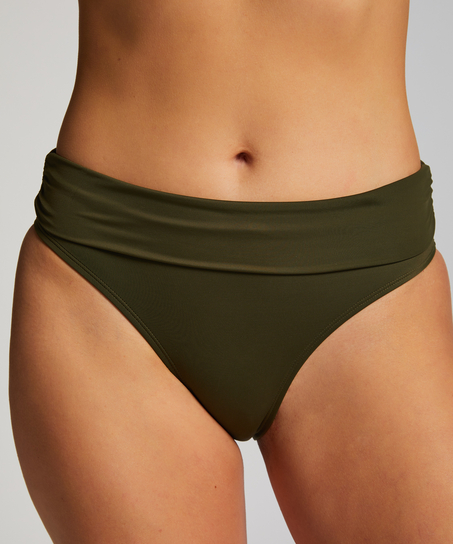Luxe Rio Bikini Bottoms, Green