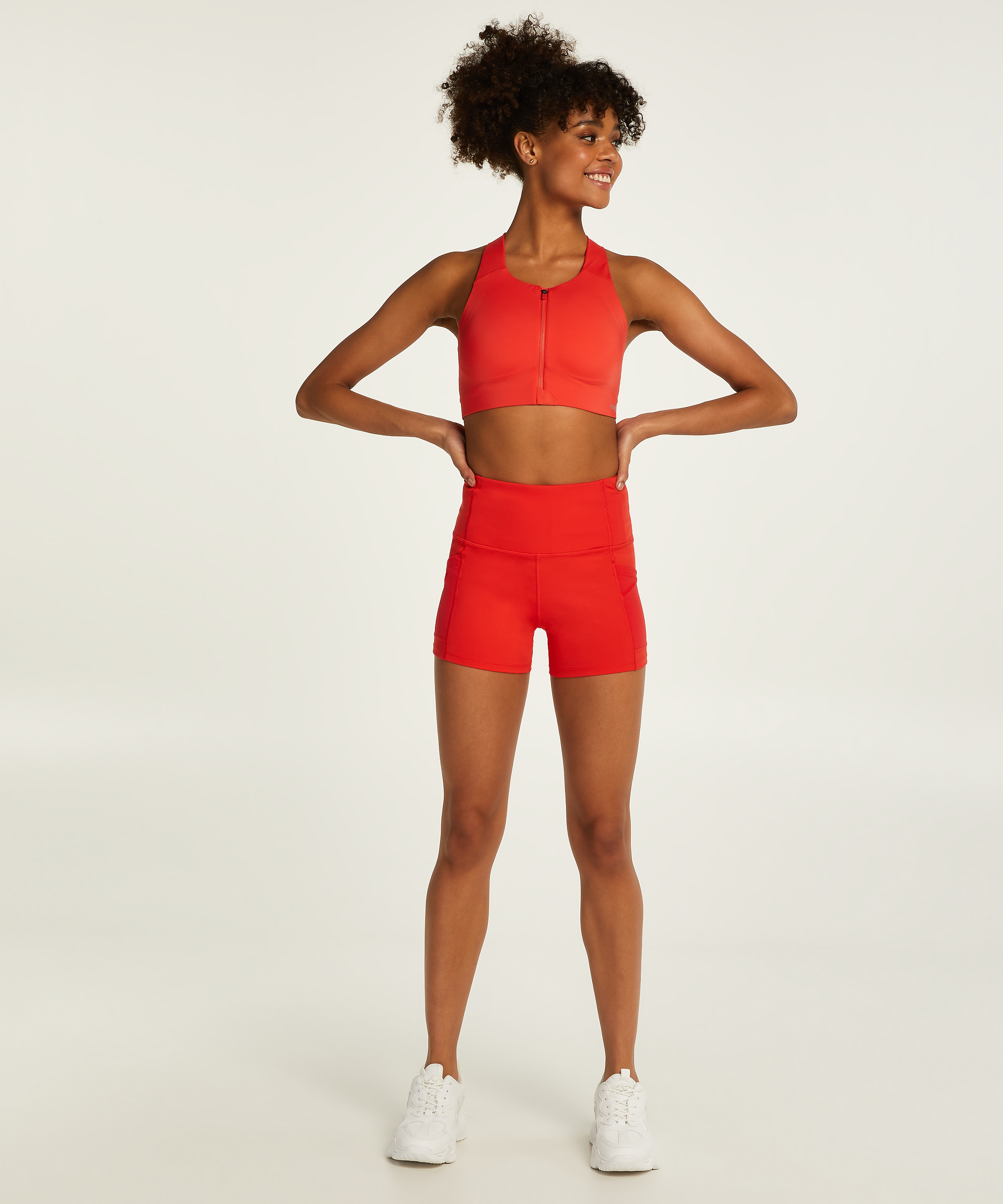 HKMX Sports bra The Pro Athlete Level 3, Red, main