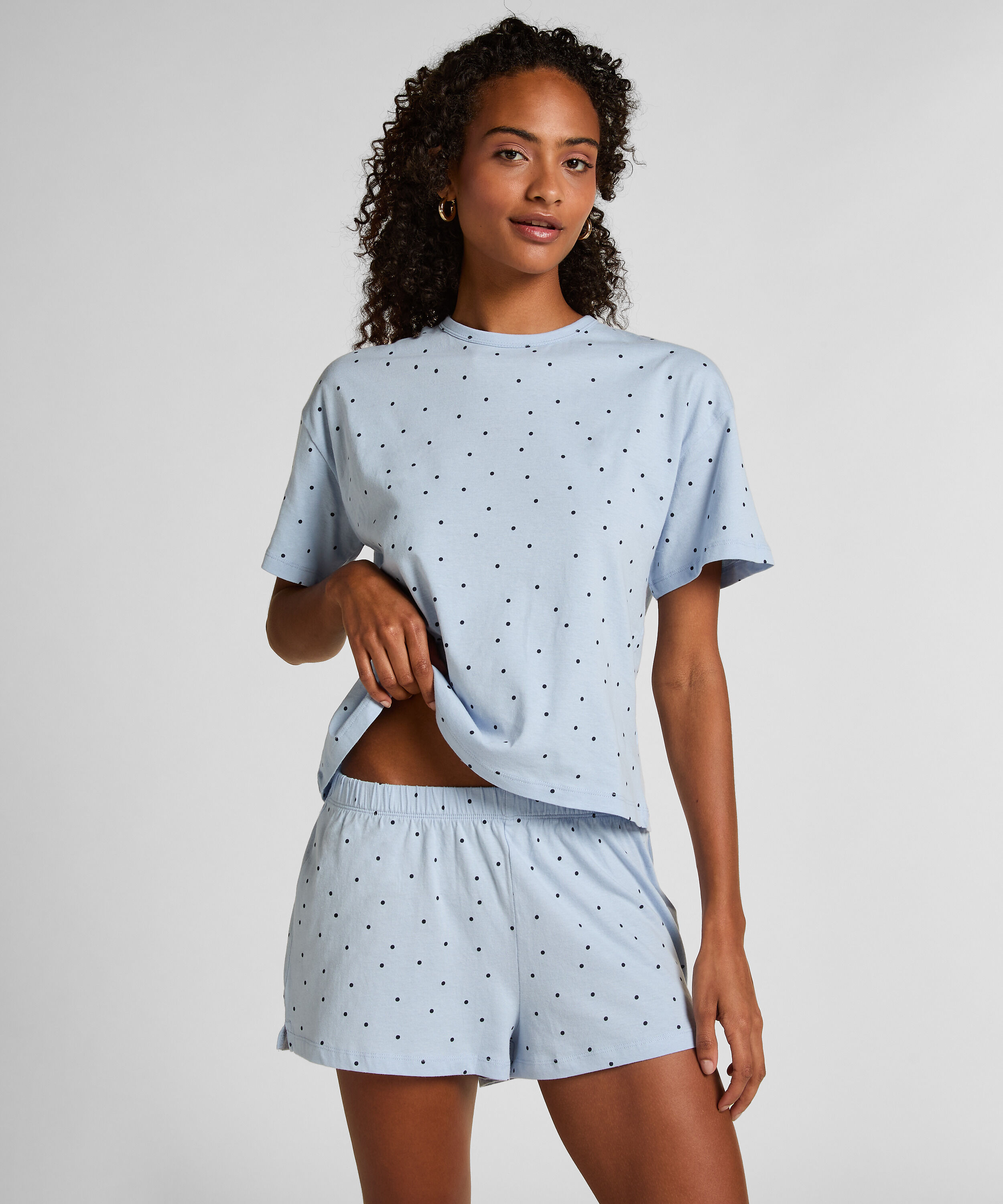 Pyjamaset Cotton, Blue