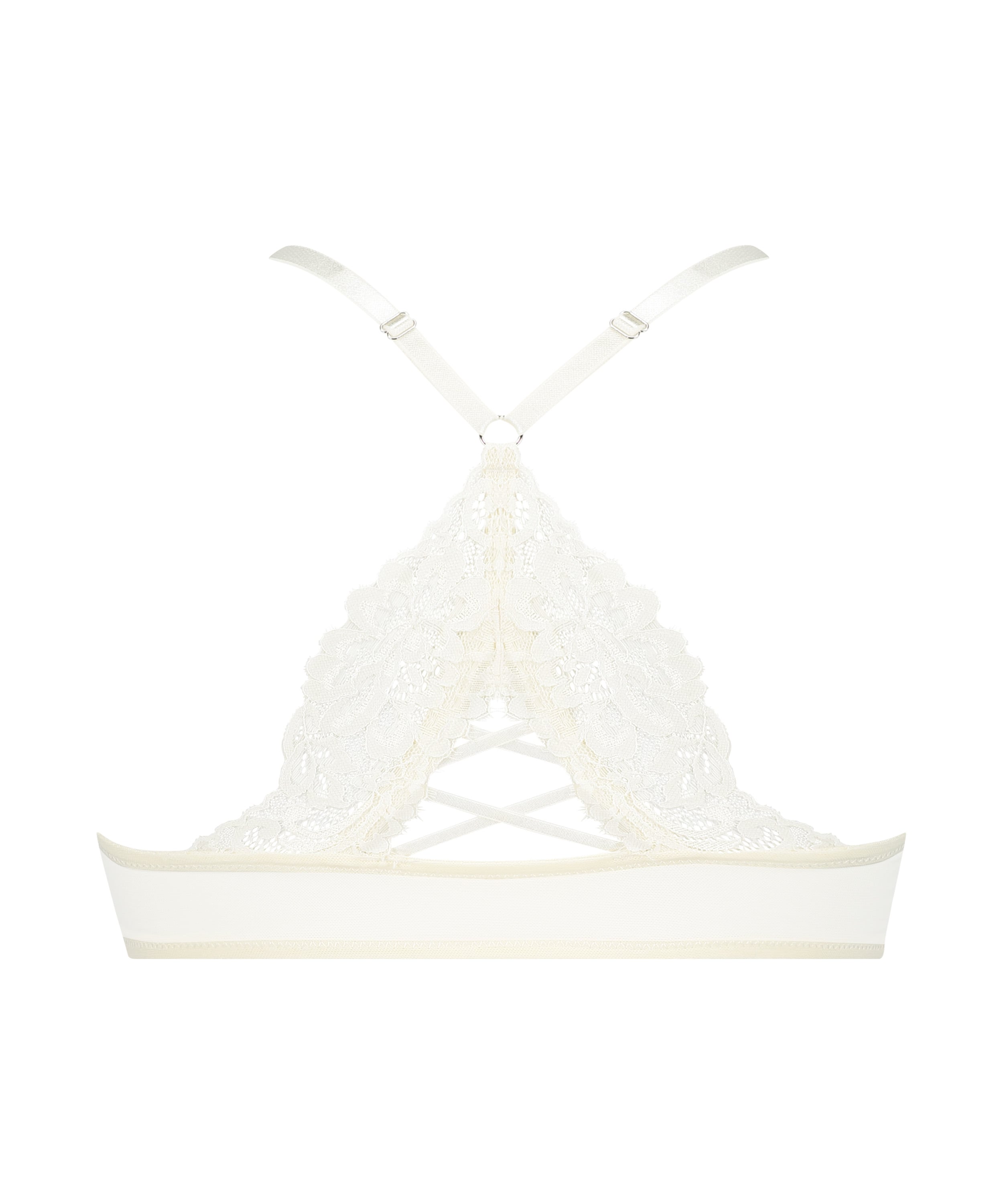 Harmony Padded Underwired Push-Up Bra, White, main