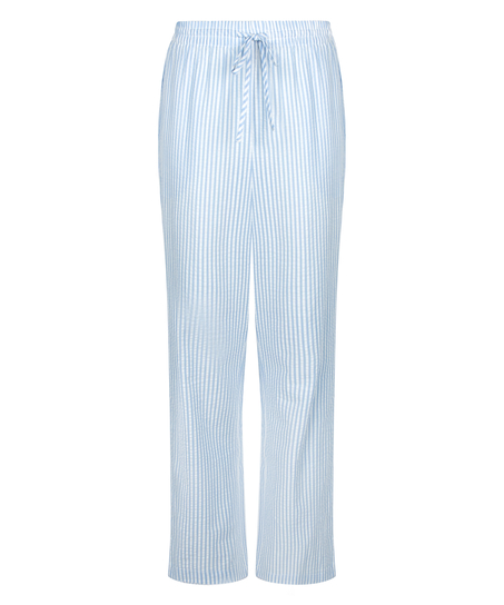 Cotton Pyjama Pants, Blue