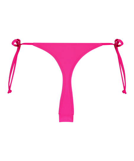 Naples Thong Bikini Bottoms, Pink