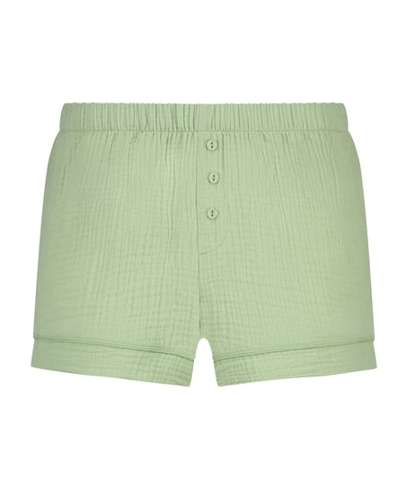 Cotton shorts, Green