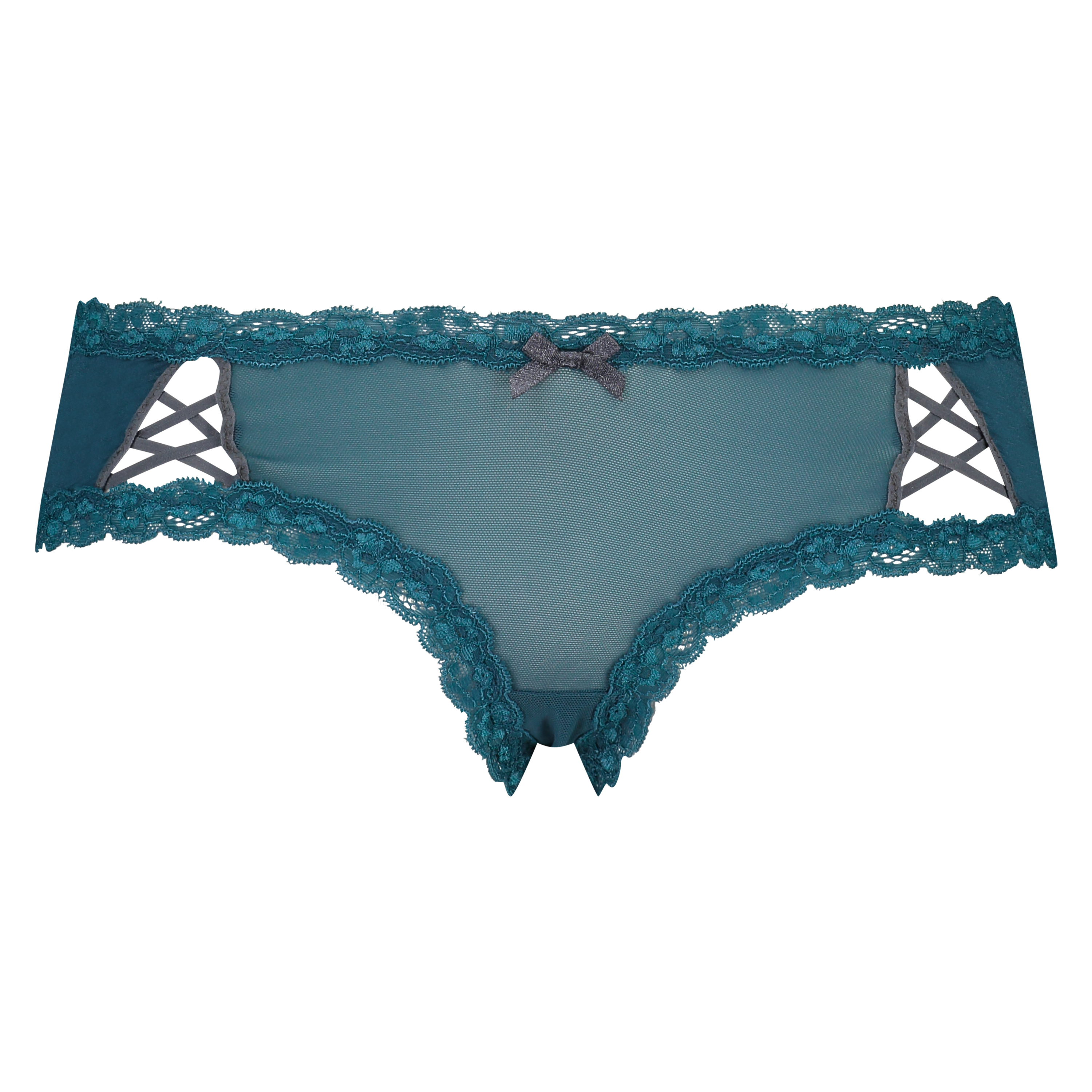 Kyla V-Shaped Brazilian, Blue, main