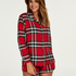 Twill pyjama set, Red