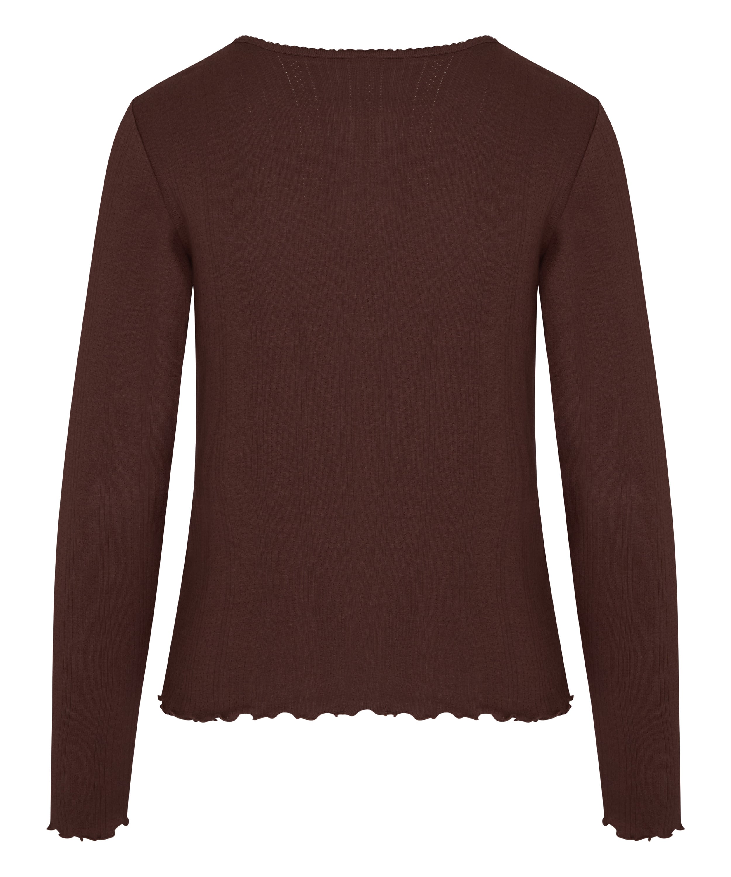 Top Pointelle, Brown, main