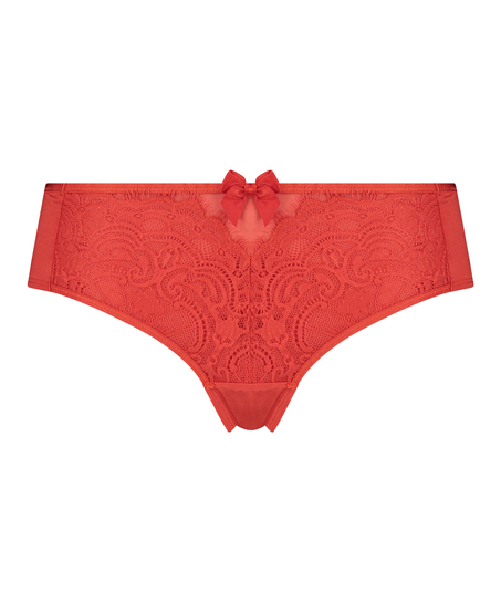 Kat Brazilian with open back, Red