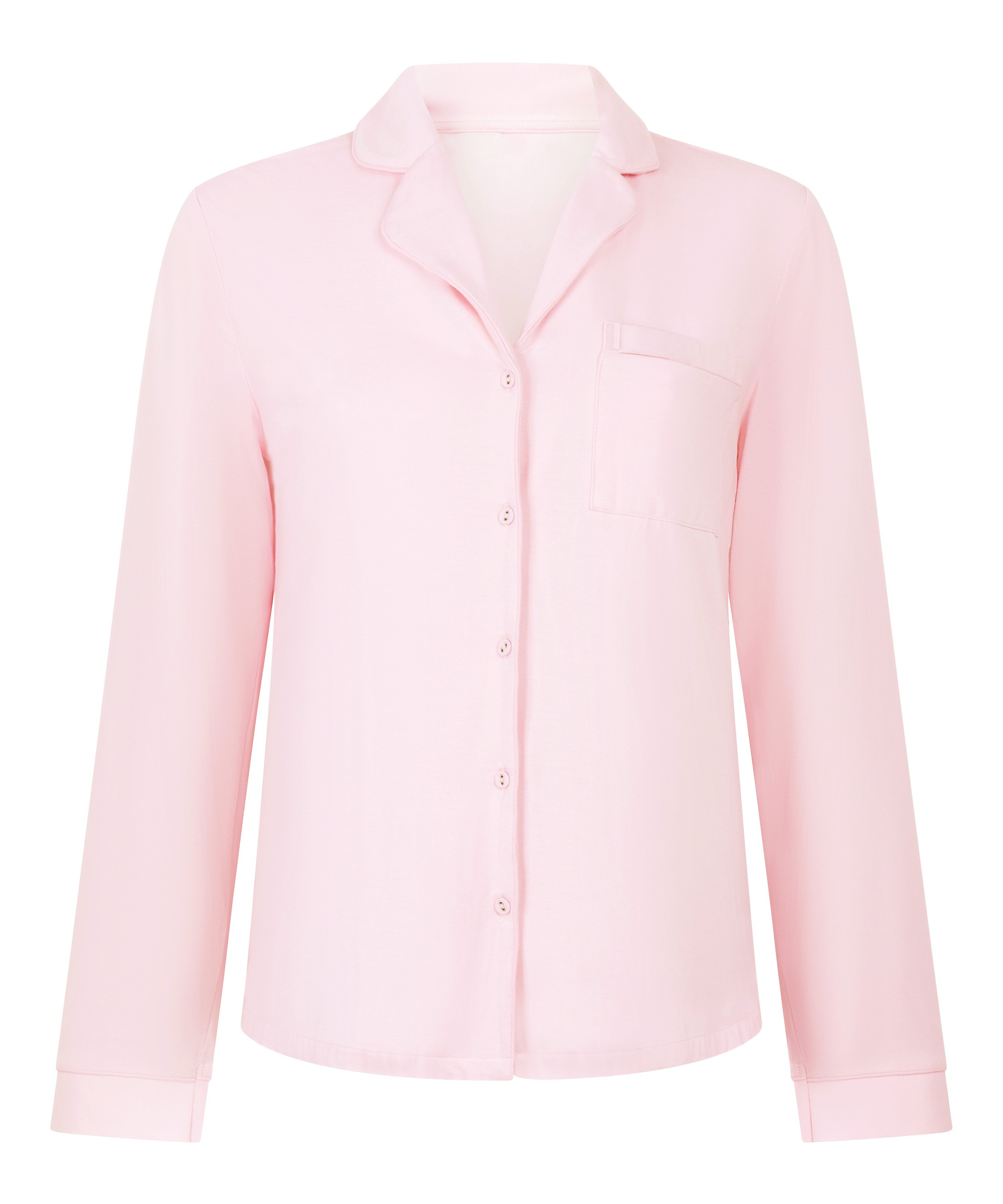 Essential Jersey Long-Sleeved Jacket, Pink, main
