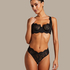 Chalice Non-Padded Underwired Bra, Black