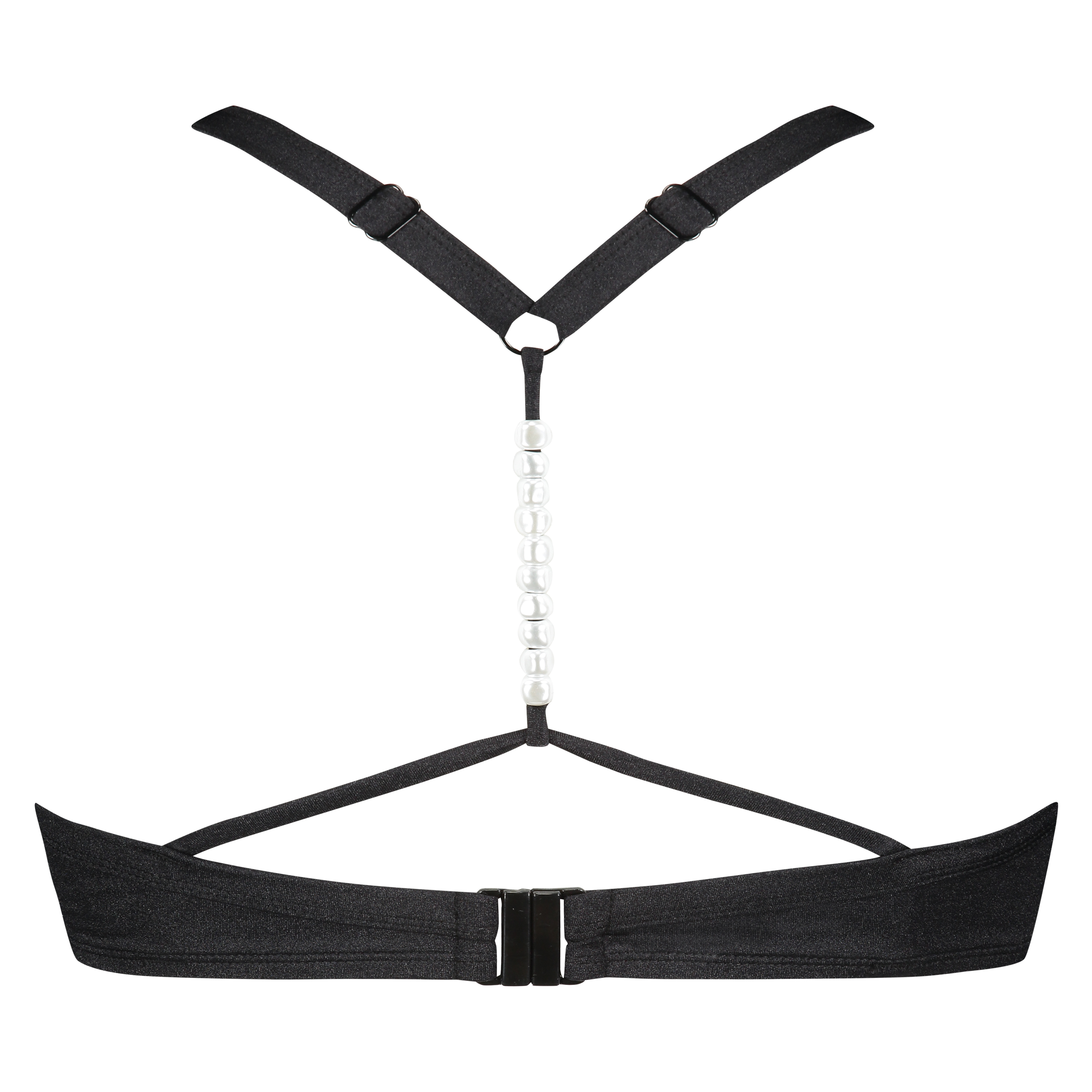 Cannes Padded Underwired Bikini Top Vivian Hoorn, Black, main