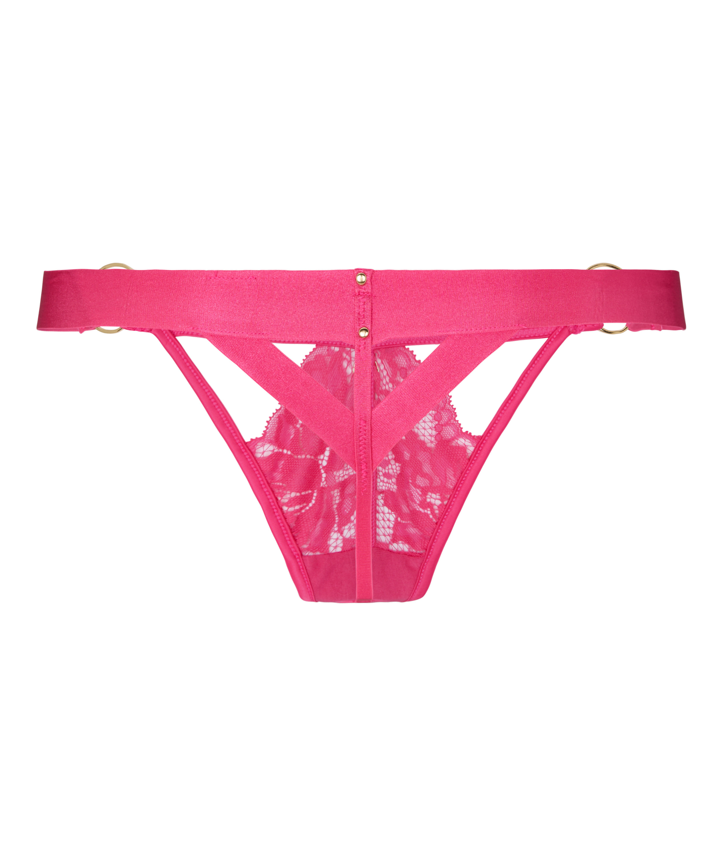 Emmeline Highleg Thong, Pink, main