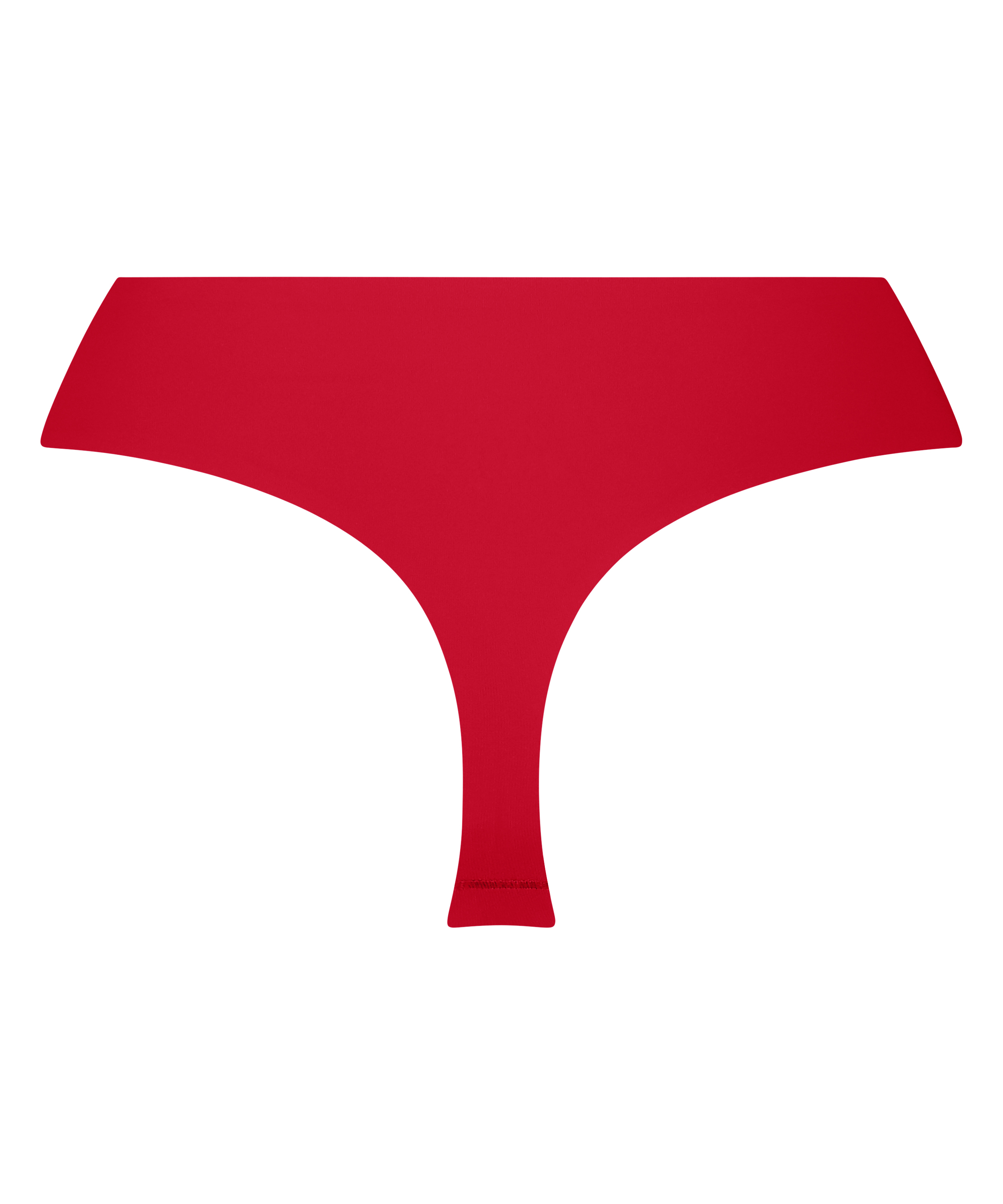 High Waisted Thong Smooth, Red, main