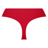 High Waisted Thong Smooth, Red