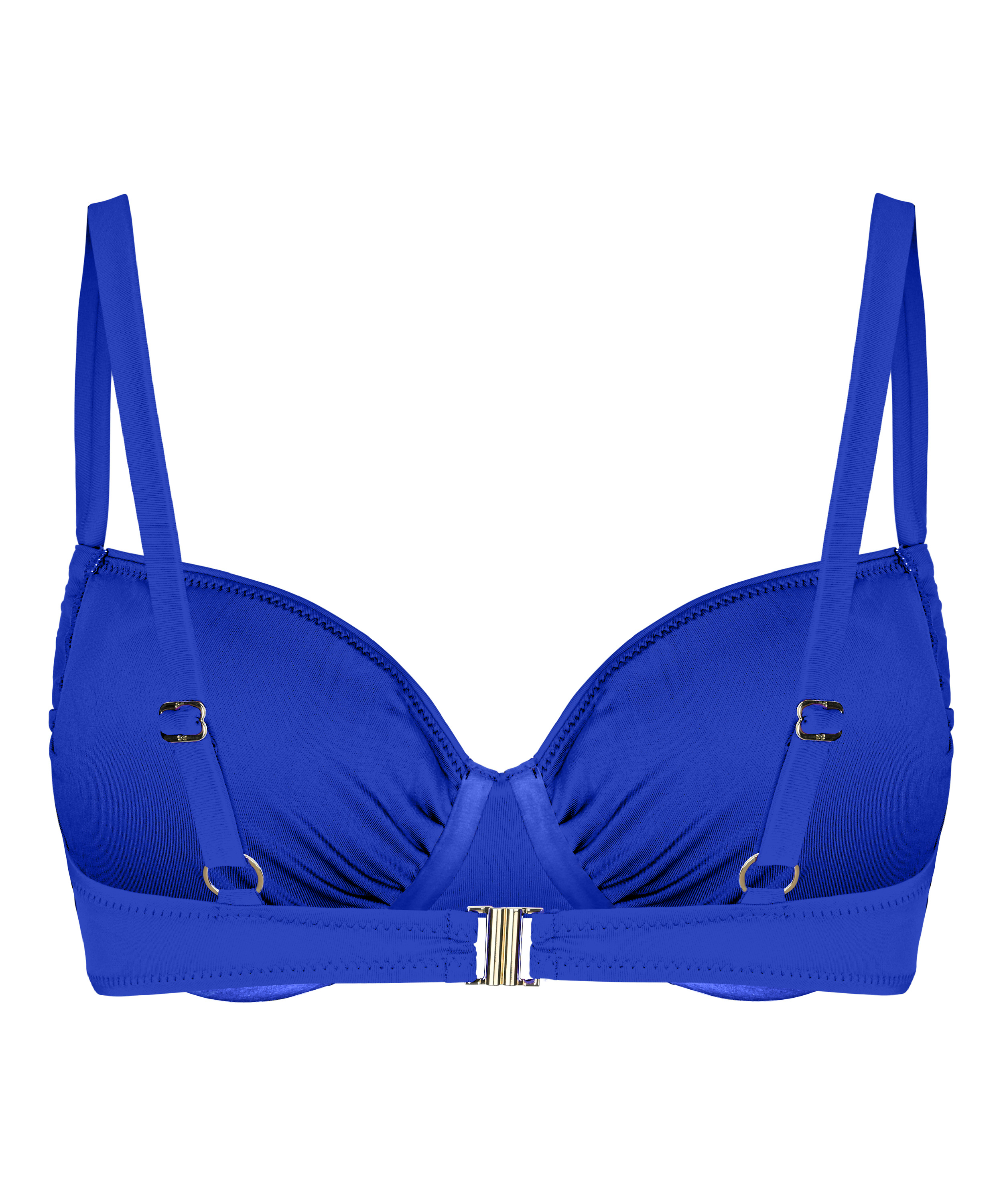 Padded Underwired Bikini Top Bardolino, Blue, main
