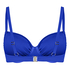 Padded Underwired Bikini Top Bardolino, Blue