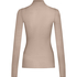 super soft Turtleneck shirt with Cashmere, Brown