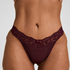 Madison Extra Low Thong, Purple