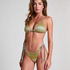 Cali Highleg Bikini Bottom, Green