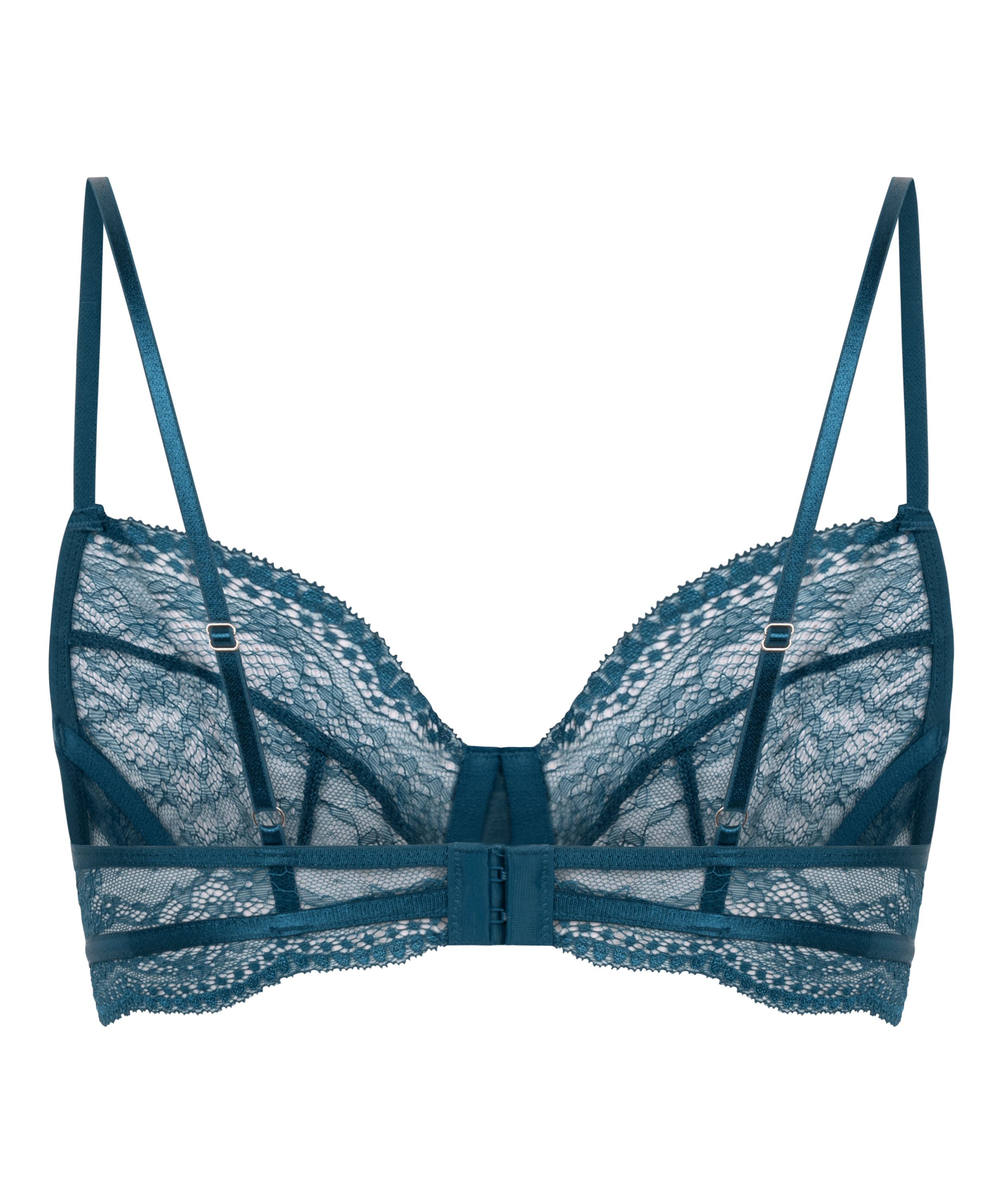 Isabelle Non-Padded Underwired Bra, Blue, main
