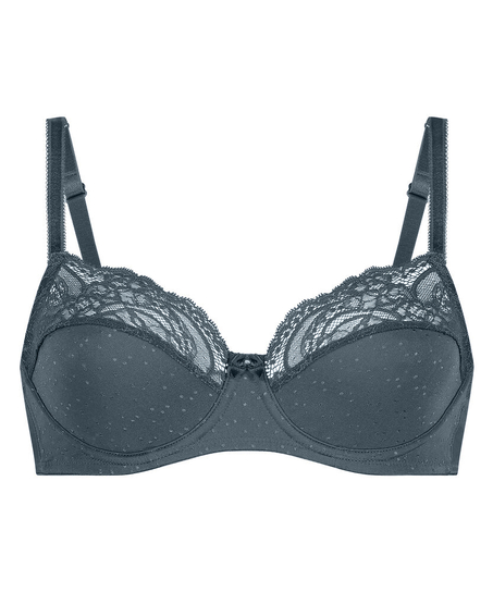 Sophie Non-Padded Underwired Bra, Blue