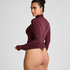 super soft Turtleneck Shirt with Cashmere, Purple