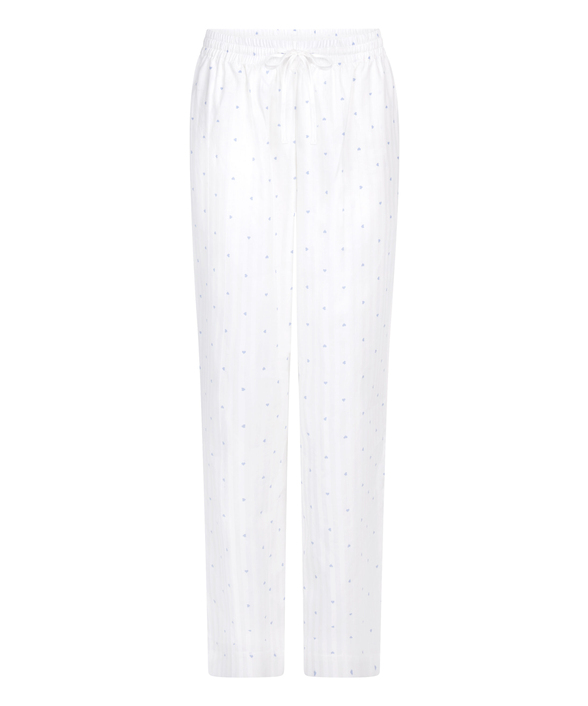 Jacquard Hearts Pyjama Bottoms, Blue