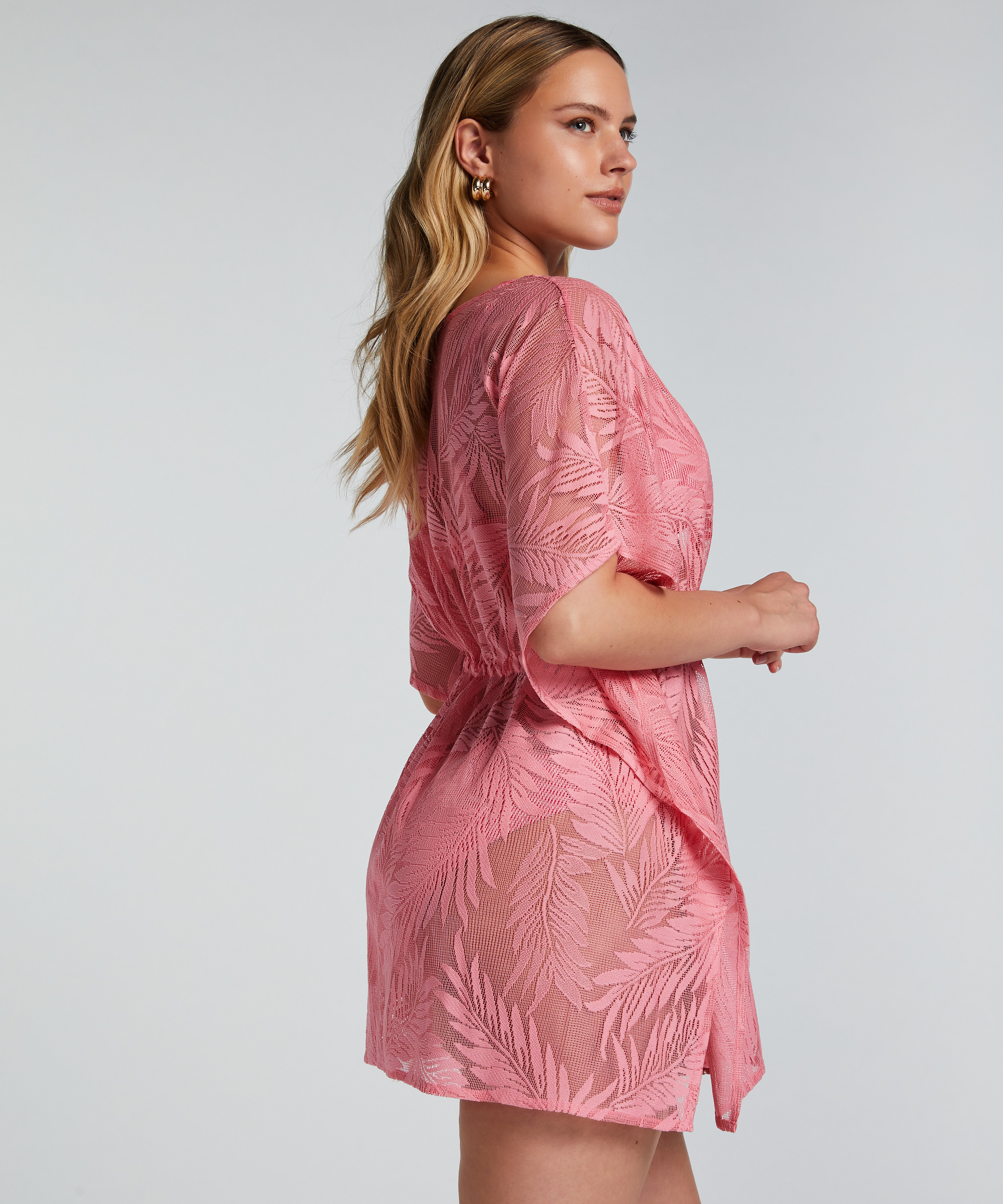 Beach Kaftan, Pink, main
