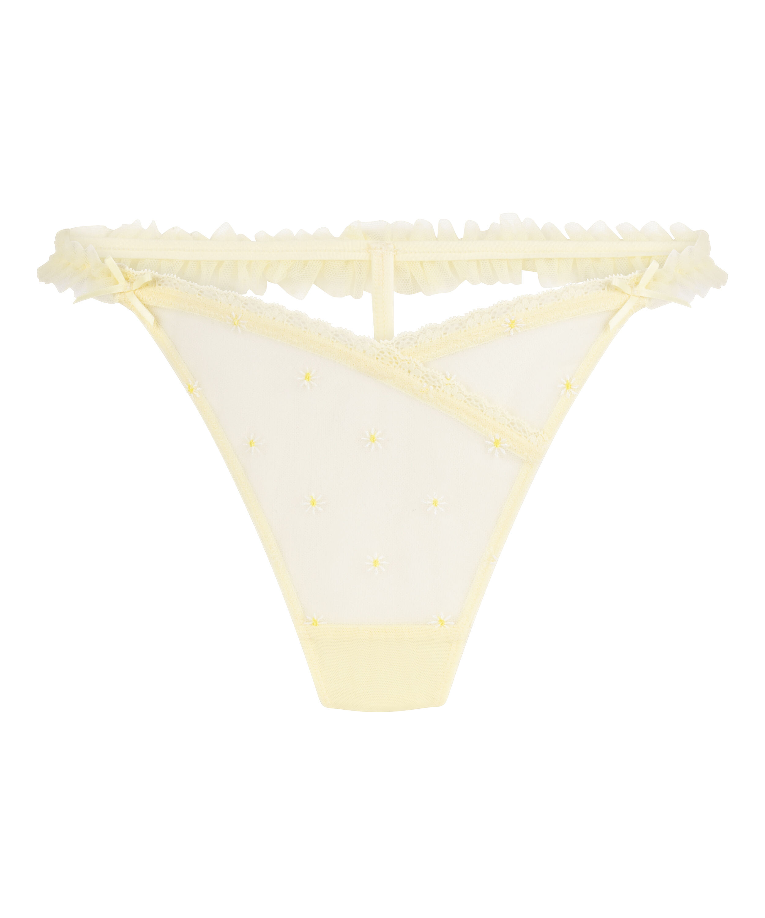 Highleg Thong Flora, Yellow
