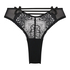 Uma High-Cut Brazilian Knickers, Black