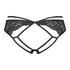 Iggy Open Crotch Brazilian, Black