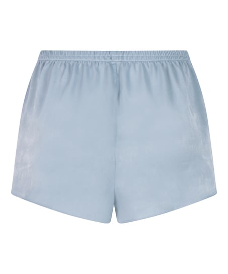 Short Satin Minimal, Blue