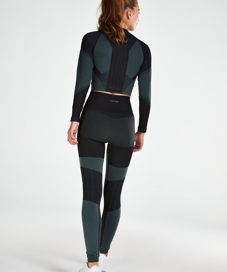 HKMX The Motion Crop Top, Green