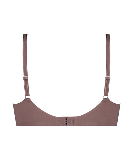 Tia Padded Non-Underwired Bra, Brown