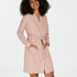 Waffle Bathrobe, Pink
