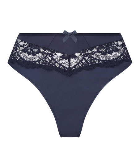 Georgia High Thong, Blue