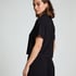 Essential Jersey Short-Sleeved Jacket, Black