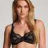 Daisy Non-Padded Underwired Bra, Black