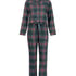 Flannel Pyjama Set, Green