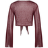 Open Knit Beach Top, Red