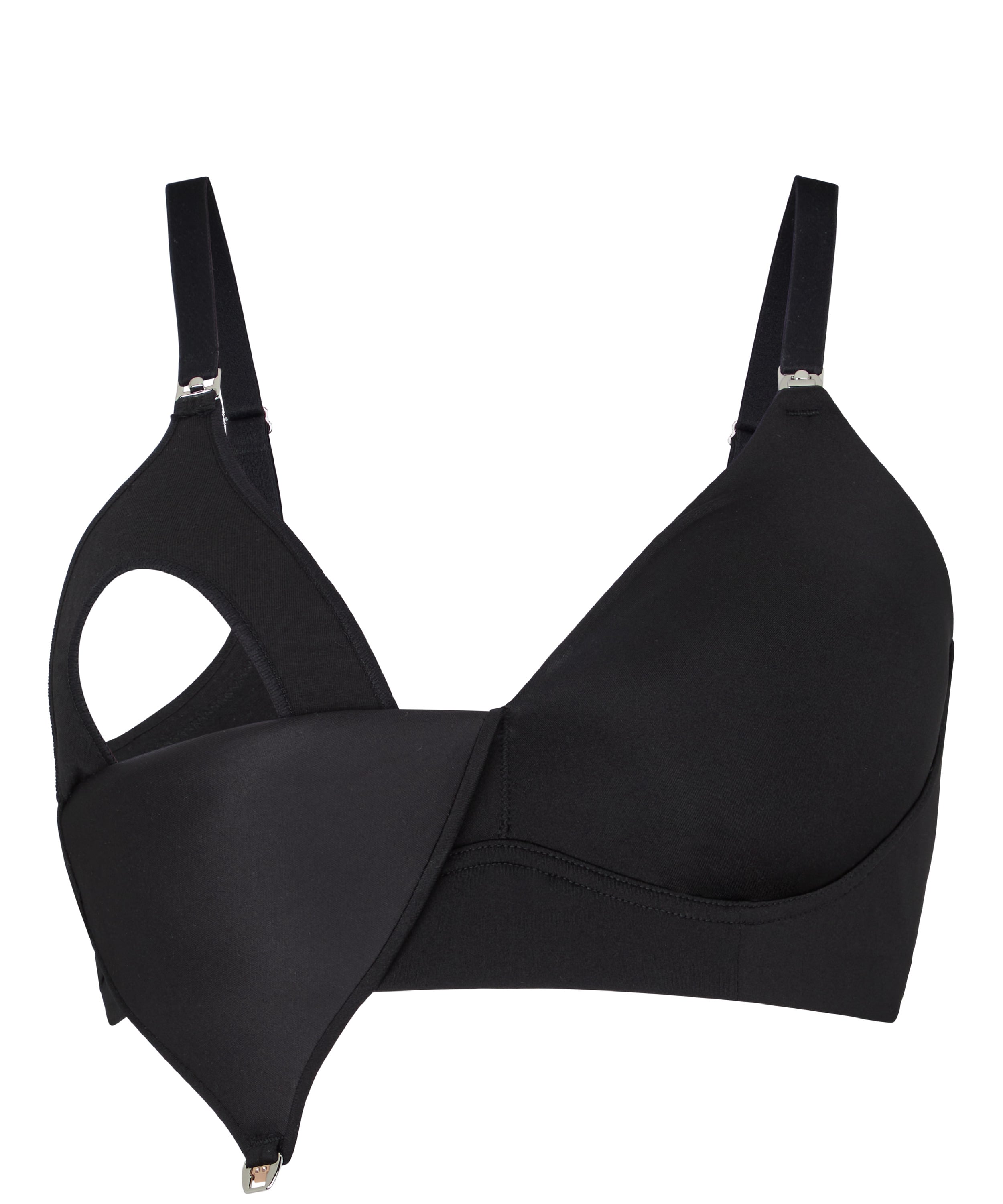 Nursing Bra Smooth, Black, main