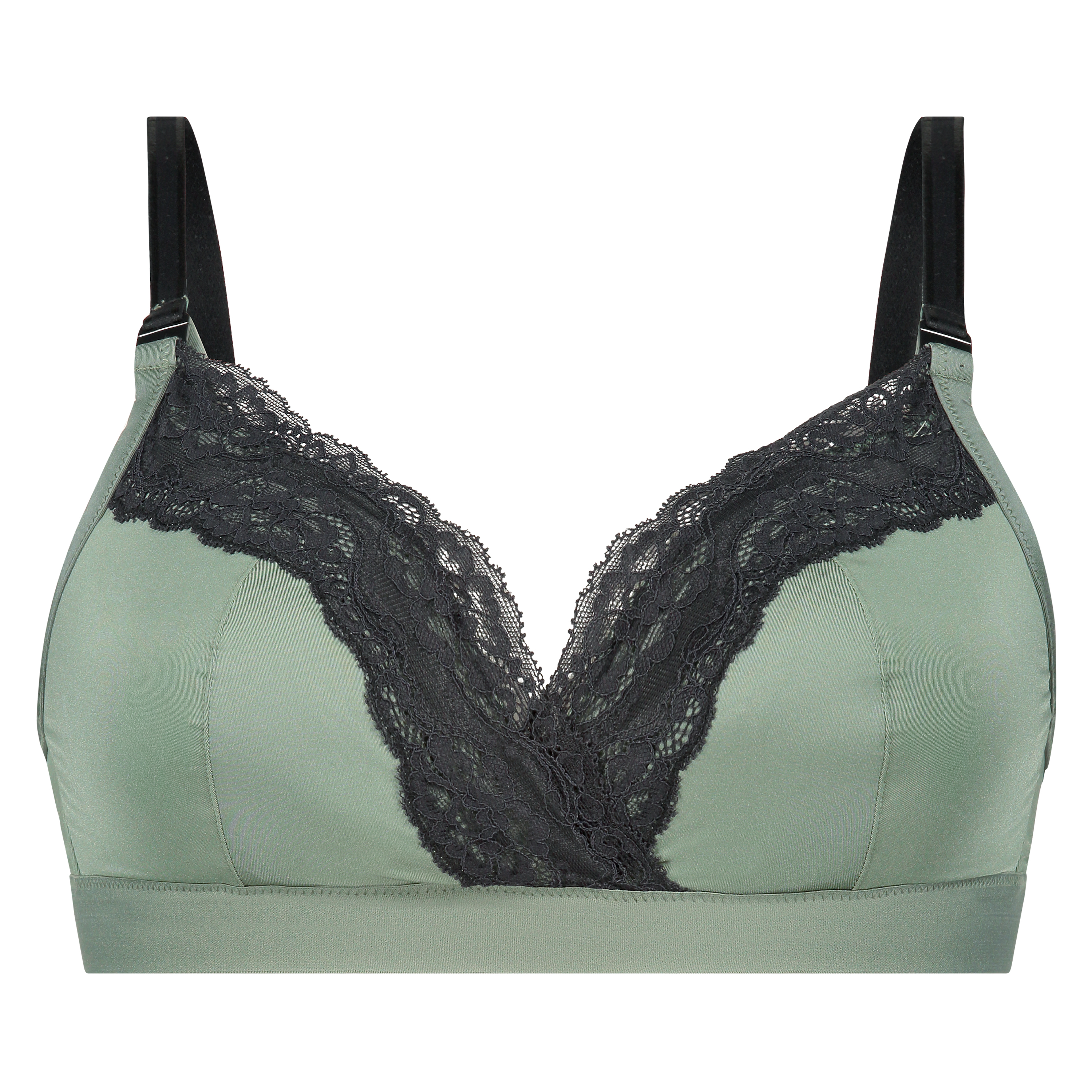 Annie Padded Nursing Bra, Green, main