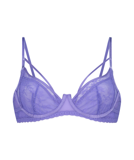 Amy Non-Padded Underwired Bra, Purple
