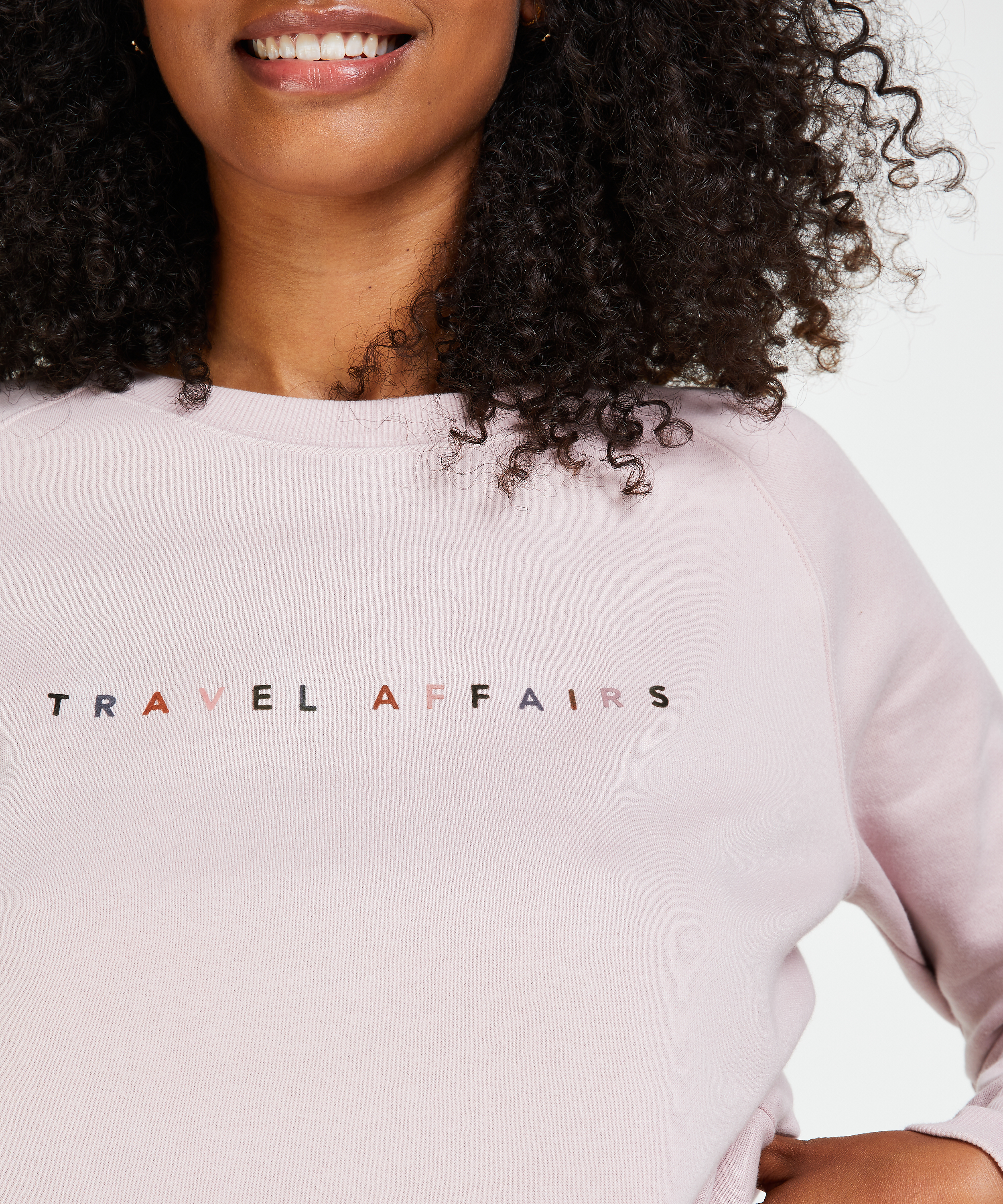 Long-Sleeved Sweater, Purple, main