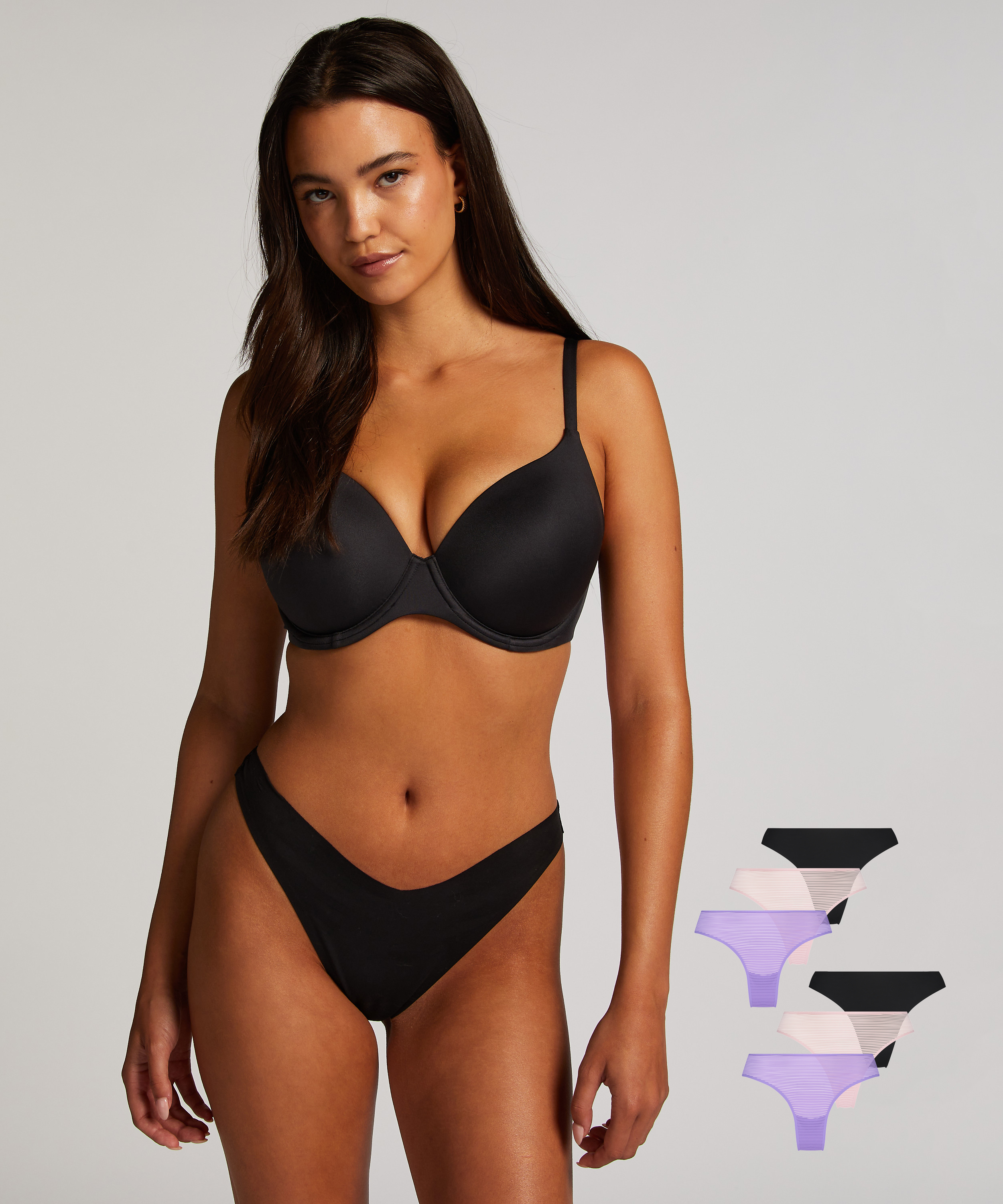 6-Pack Invisible Brazilian, Green, main