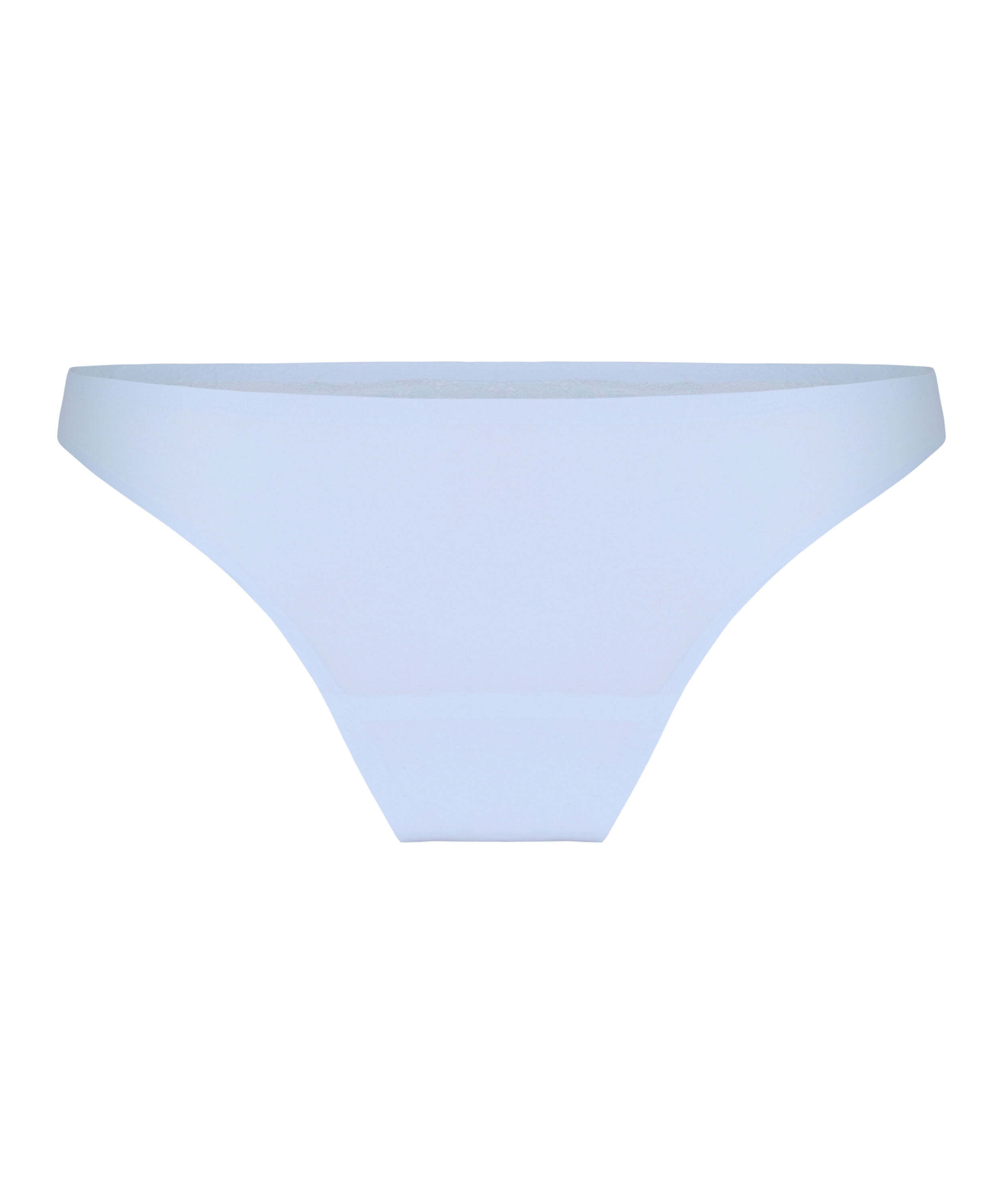 Lace Back Invisible Thong, Purple