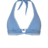 Joburg Triangle Bikini Top, Blue