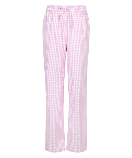 Cotton Pyjama Pants, Pink