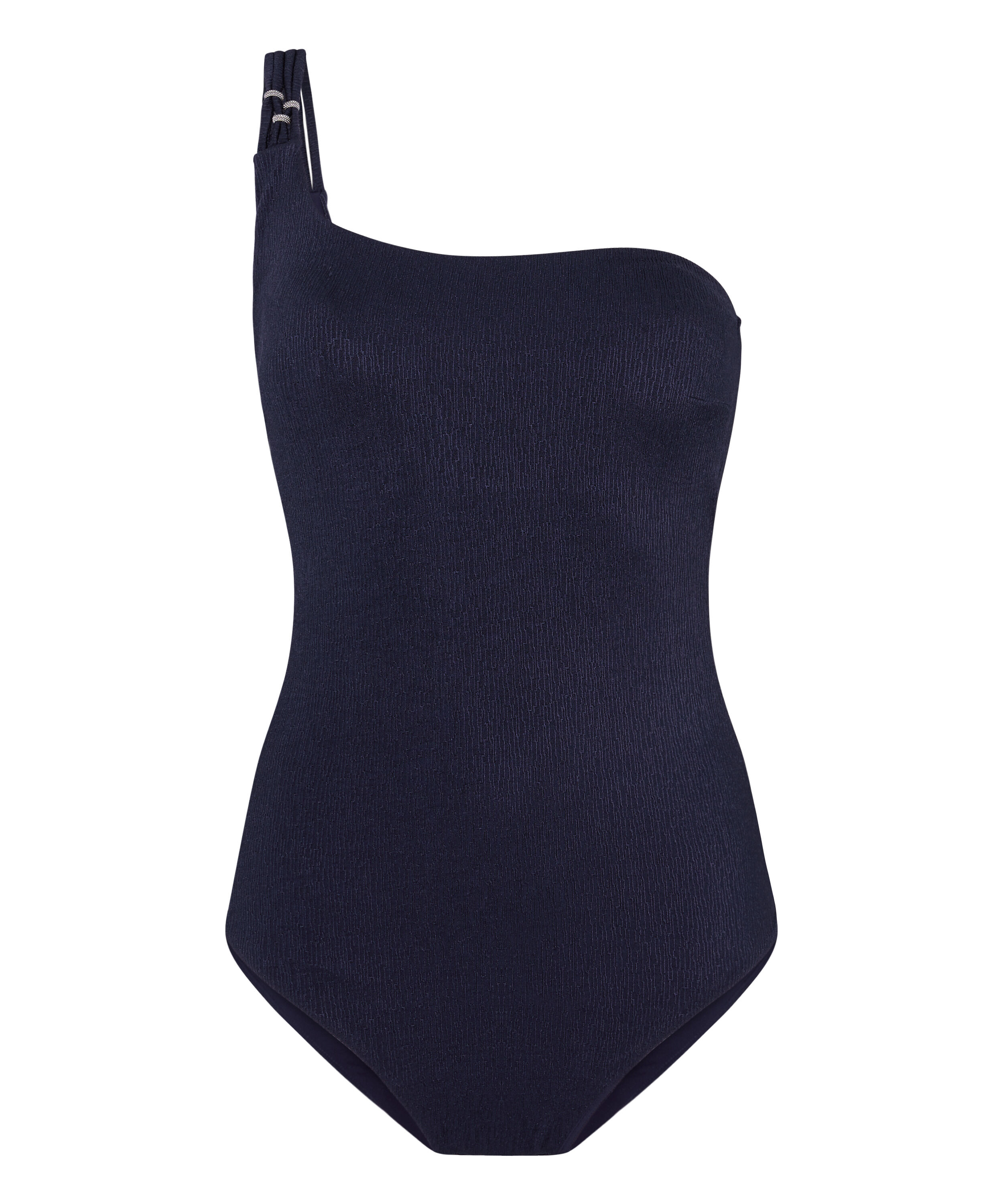 One Shoulder Bathingsuit Sorrento, Blue